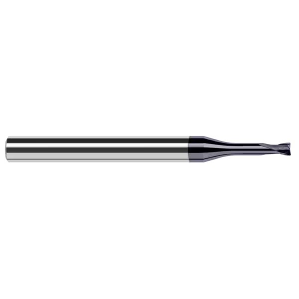 End Mill for Hardened Steels - Corner Radius, 0.0620